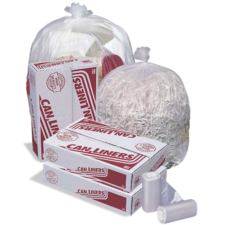 Pitt Plastics 30"x37" 12um 20-30 gal. Heavy Performance Mini Roll Can Liner, PK500 MR30372MC